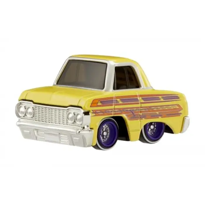 CarTuned S3 1964 Chevy Impala - Sarı Lowrider Araba