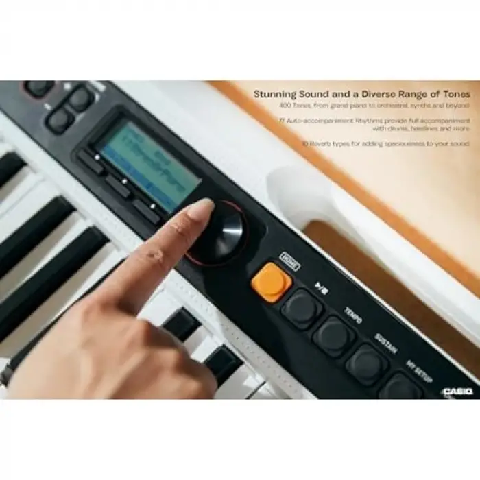 Casiotone CT-S200WEC2 61 Tuşlu Org, Beyaz