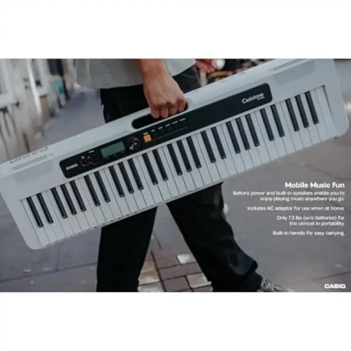 Casiotone CT-S200WEC2 61 Tuşlu Org, Beyaz