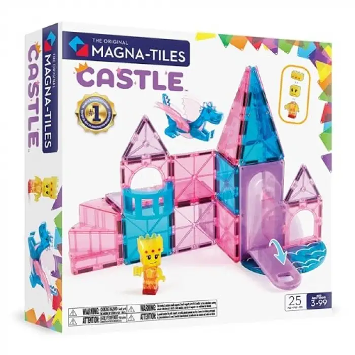 Castle 25 Parça Manyetik Yapı Seti, Orijinal Manyetik Yapı Markası
