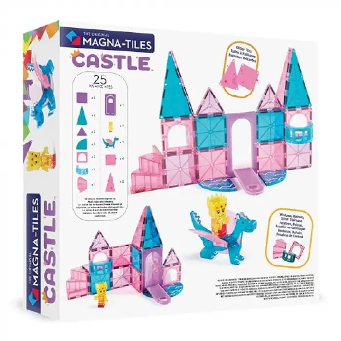 Castle 25 Parça Manyetik Yapı Seti, Orijinal Manyetik Yapı Markası
