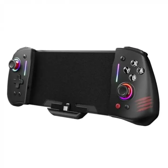 C.A.T. 12 Ergonomic RGB Switch Controller, Adjustable dual-vibration, 6-axis motion control, Adjustable turbo function