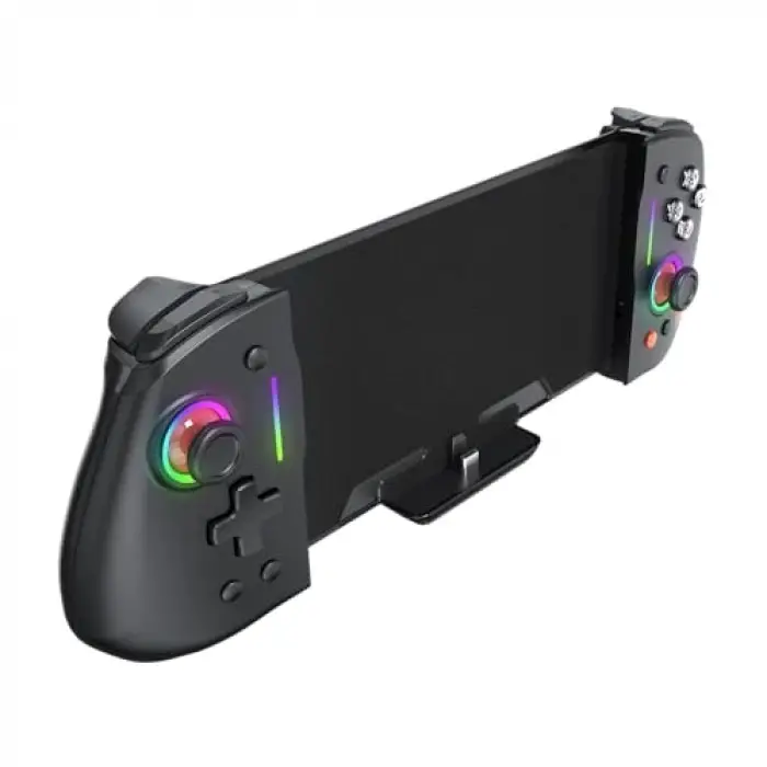 C.A.T. 12 Ergonomic RGB Switch Controller, Adjustable dual-vibration, 6-axis motion control, Adjustable turbo function