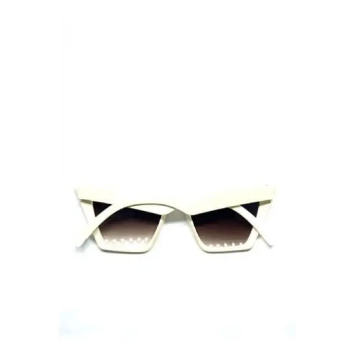 Cat Eye Krem Gözlük