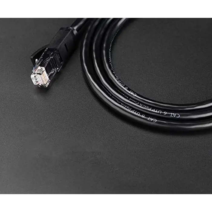 CAT6 Ethernet Kablosu, 5 Metre, Siyah