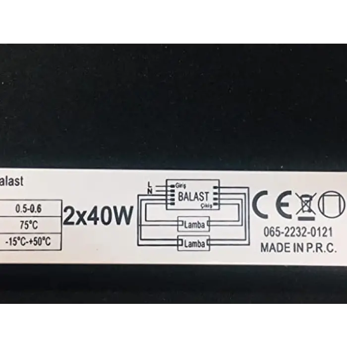Cata CT-2511 2X40W ELEKTRONİK BALAST