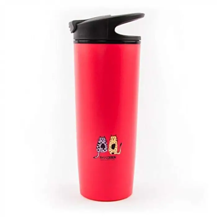 Cats Koleksiyon Kırmızı Devrilmez Mug