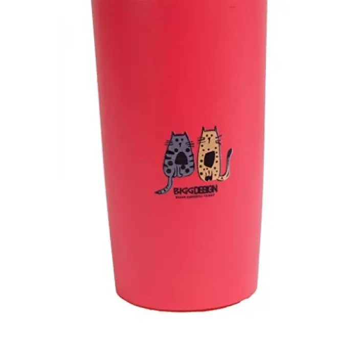 Cats Koleksiyon Kırmızı Devrilmez Mug
