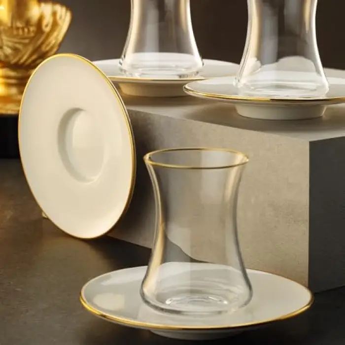 Çay Seti 1453 Lıne Gold 12 Parça