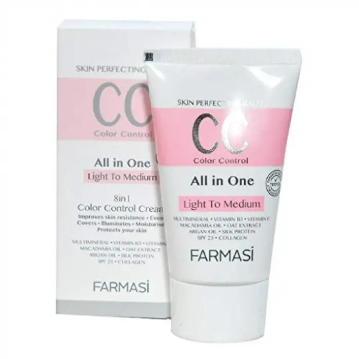 CC Krem 50 ml, Açıktan Ortaya No: 02