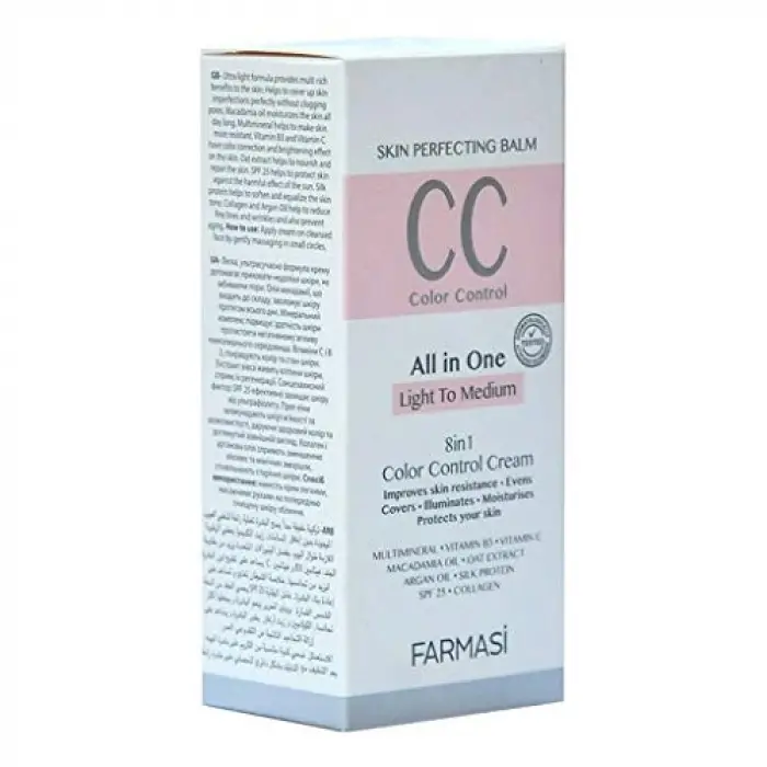 CC Krem 50 ml, Açıktan Ortaya No: 02
