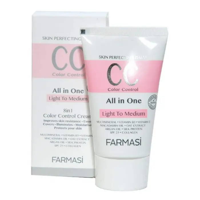 CC Krem 50 ml, Açıktan Ortaya No: 02