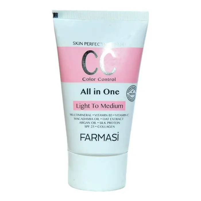CC Krem 50 ml, Açıktan Ortaya No: 02