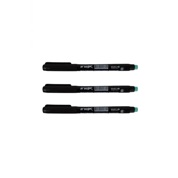 Cd Asetat Kalemi M Uç 0.8 Mm 3 Lü (Siyah)