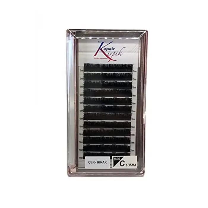 Çek- BIRAK C Kıvrım 0.05 mm 10 numara tek boy kirpik