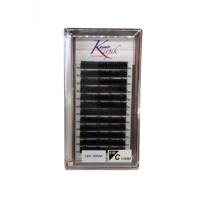 Çek- BIRAK C Kıvrım 0.05 mm 10 numara tek boy kirpik