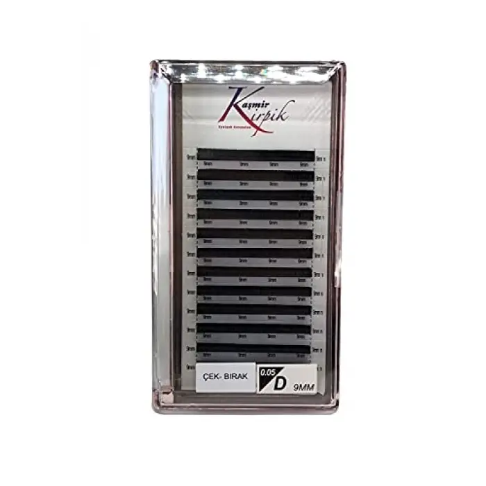 Çek- BIRAK D Kıvrım 0.05 mm 9 numara tek boy kirpik
