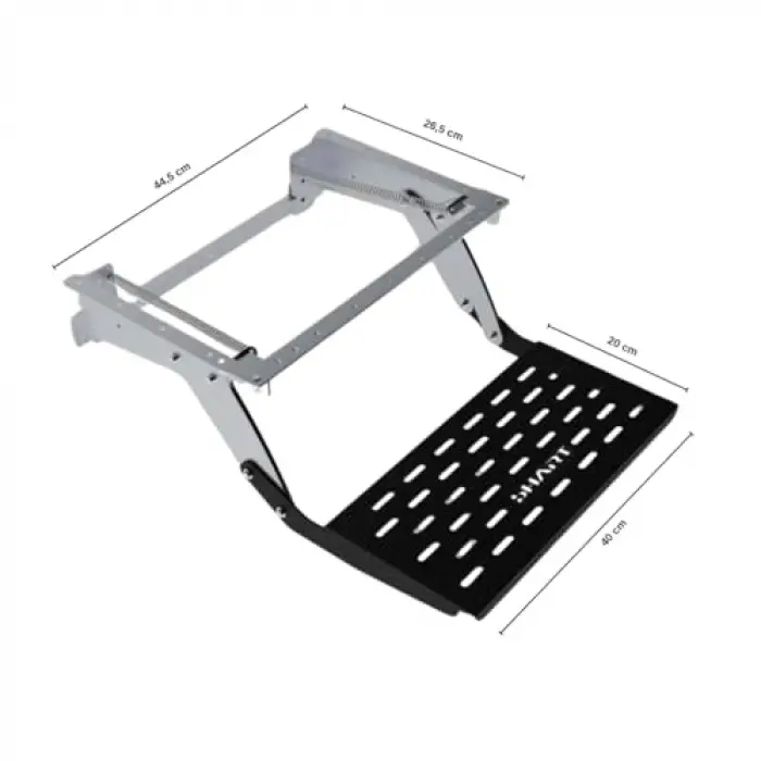 Çekme Karavan Basamağı Off-Road 40 cm Simplex Manuel Yaylı