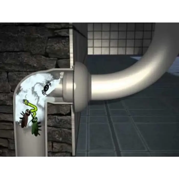 ÇEKVALFLİ ADAPTÖR CONTA Ø50 LAVABO EVİYE GİDERİ