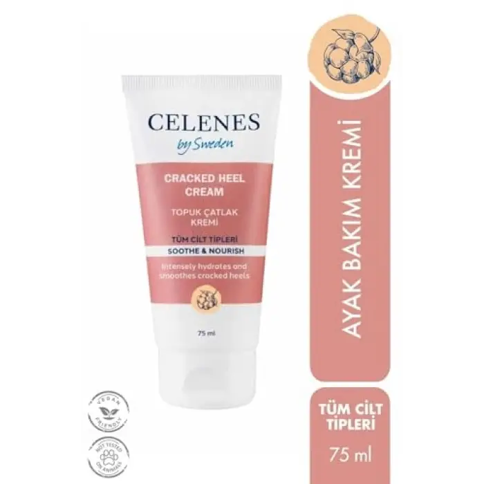 Celenes Cloudberry Topuk Çatlak Kremi, 75 ml