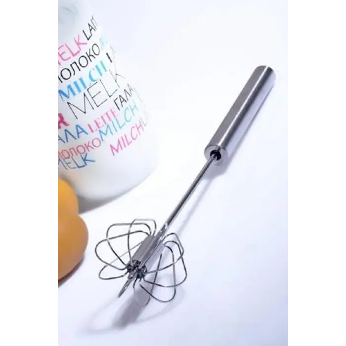 Çelik Basmalı Otomatik Çırpıcı (34 Cm)