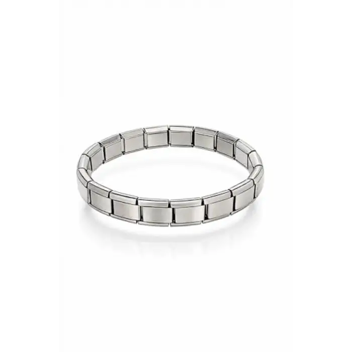 Çelik Bileklik Presentation® Charm Paslanmaz Çelik Unisex Bileklik 17 cm. Çap