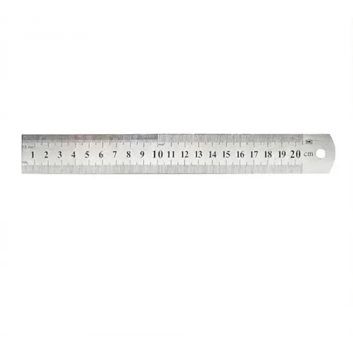 Çelik Cetvel (20 cm)
