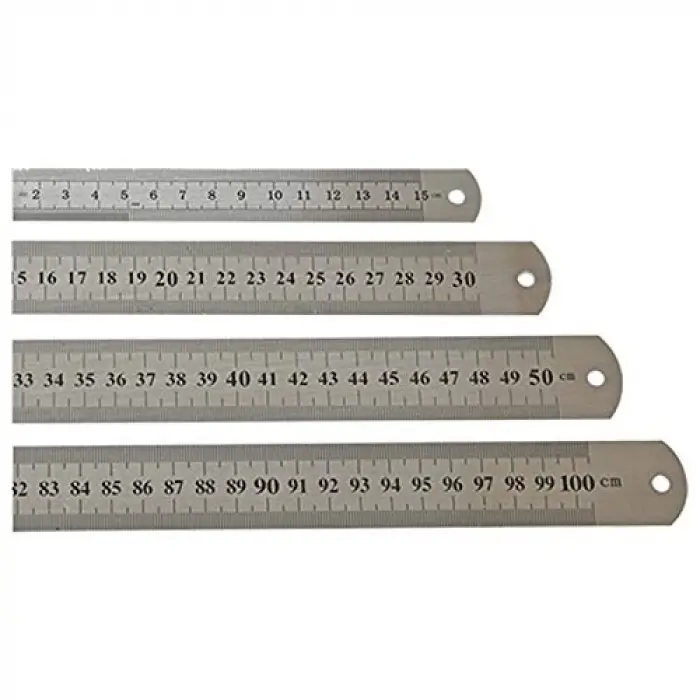 Çelik Cetvel 50 cm