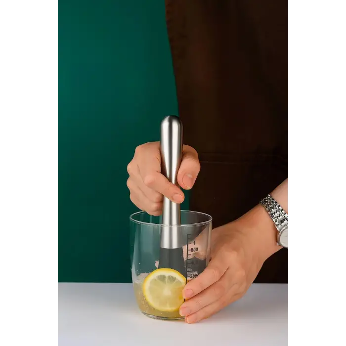 Çelik Kokteyl Muddler Barware Mojito Kokteyl Tokmağı cin511slv