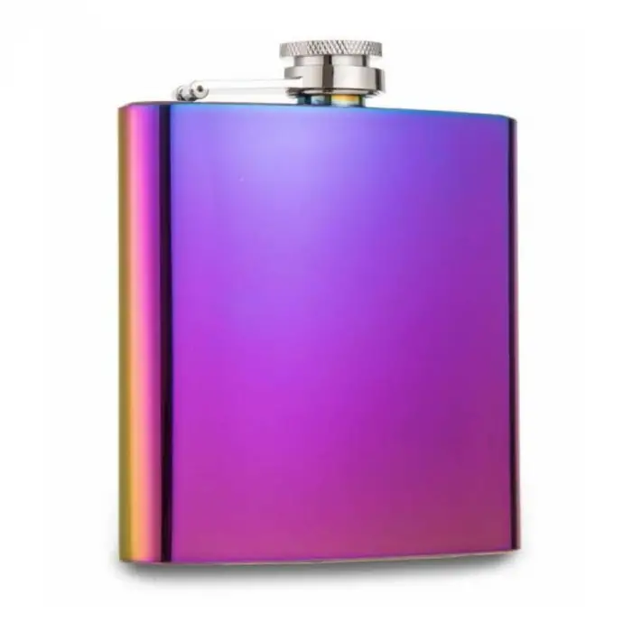 Çelik Multicolor 6 oz 180 ml İçki Matarası py49 ml