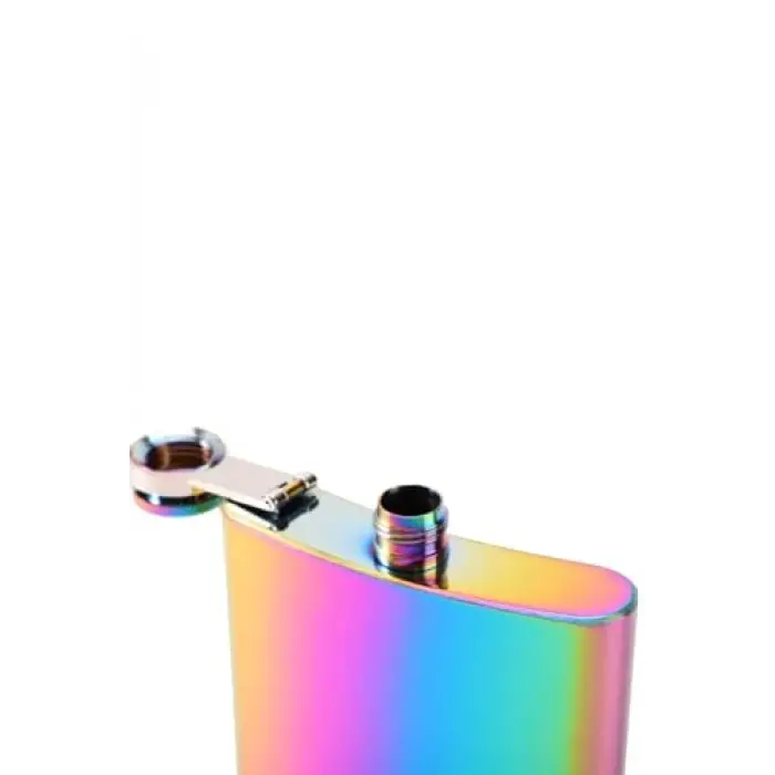 Çelik Multicolor 6 oz 180 ml İçki Matarası py49 ml