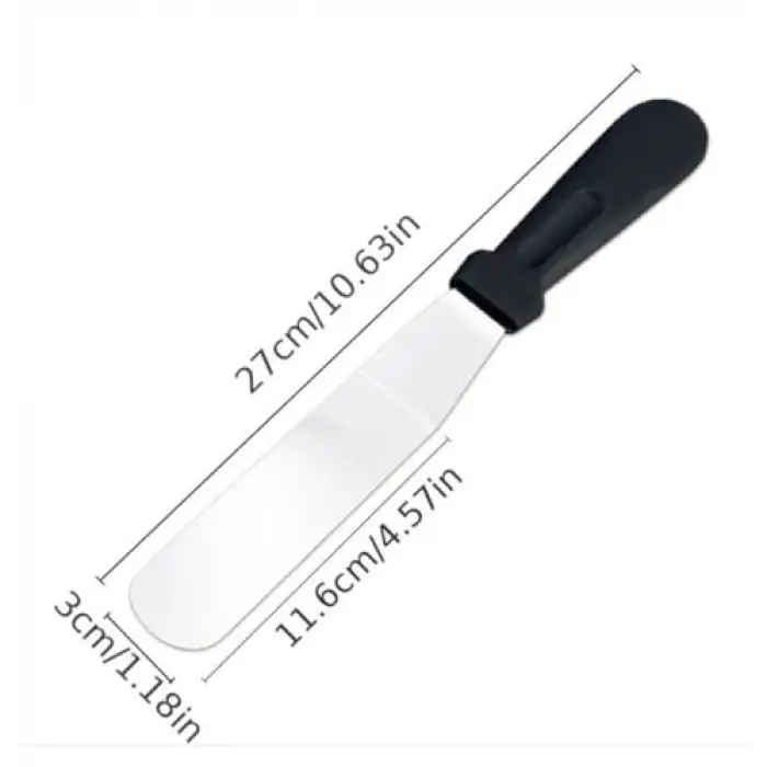 Çelik Pasta Sıvama Spatulası 27 cm
