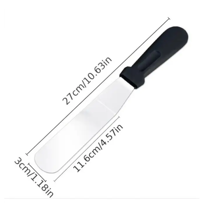 Çelik Pasta Sıvama Spatulası 27 cm