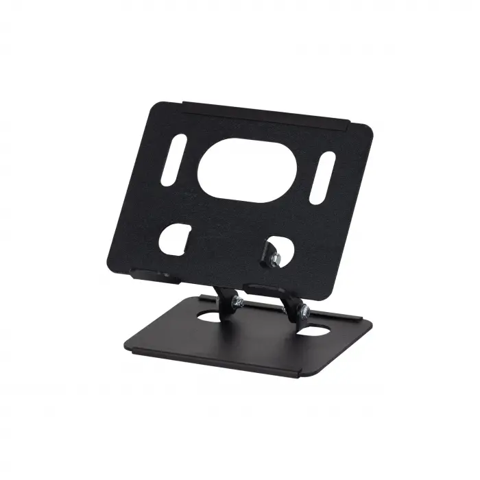 Çelik Tablet Standı Tablet Tutucu Stant Ergonomik Katlanabilir Tablet Standı Çelik Stant (Siyah)