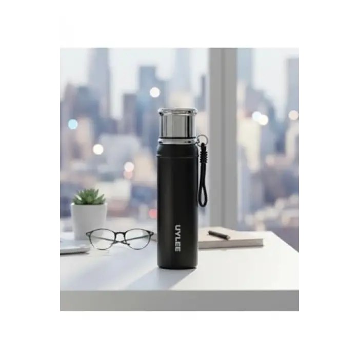 Çelik Termos 700 Ml, Siyah