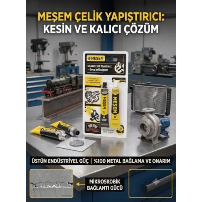 Çelik Yapıştırıcı, 2li Karışım, 20 g