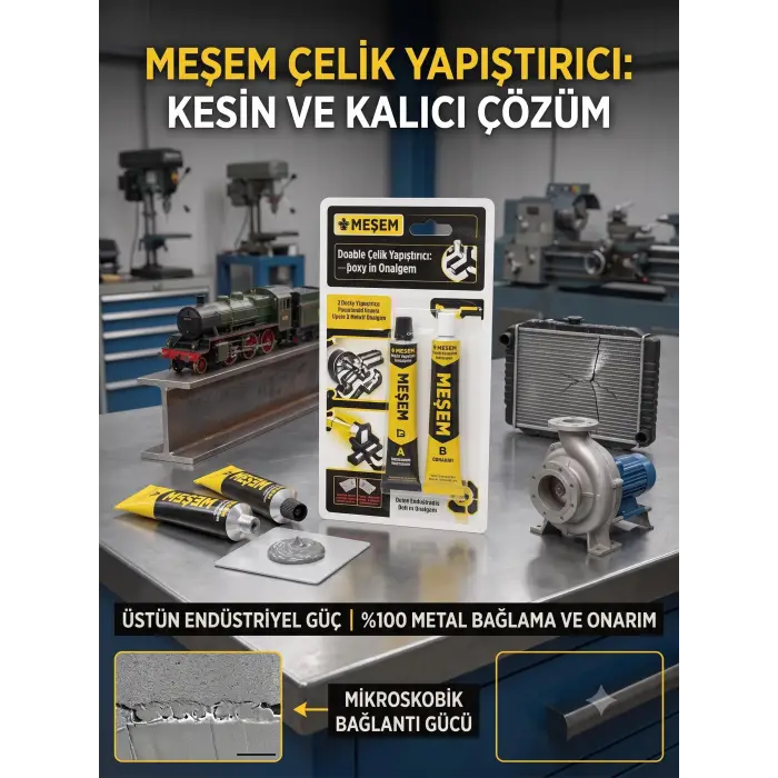 Çelik Yapıştırıcı, 2li Karışım, 20 g