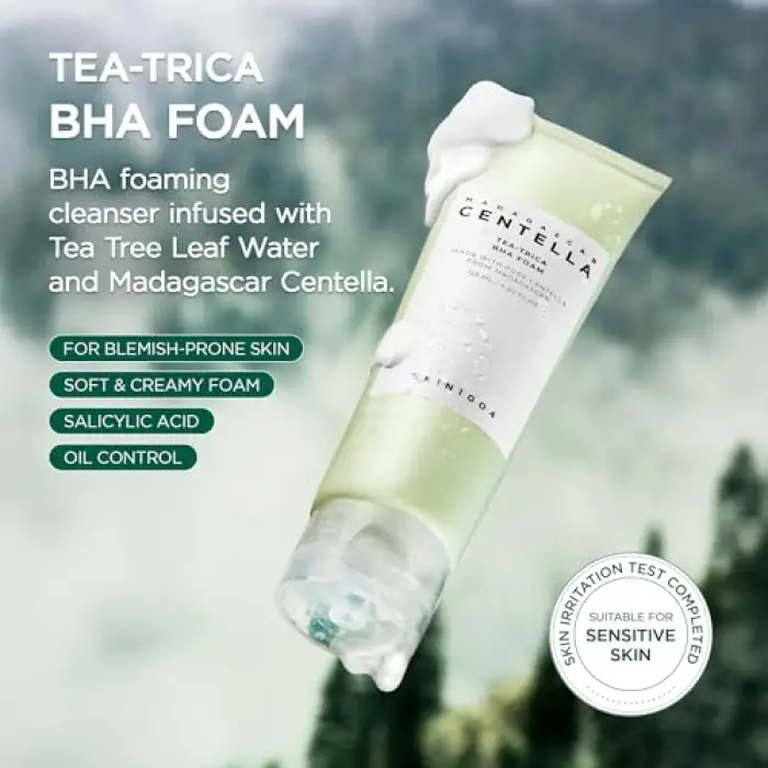 Centella Tea-rice Bha Foam