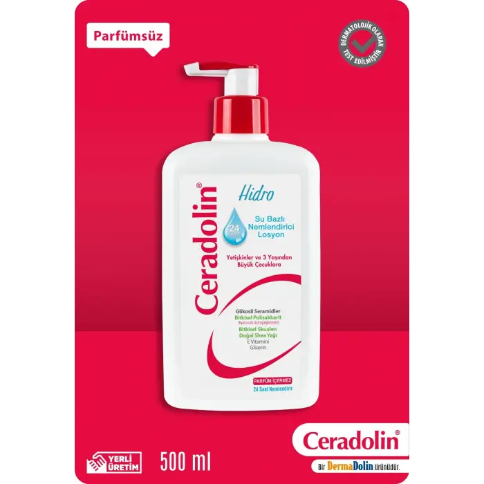 Ceradolin Hidro 500 Ml Su Bazlı Nemlendirici