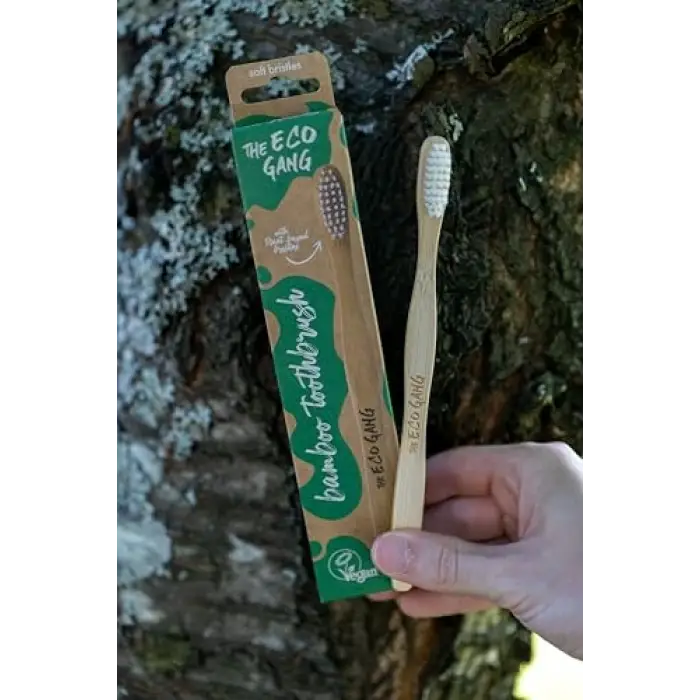 Çevre Dostu Bambu Diş Fırçası Pembe