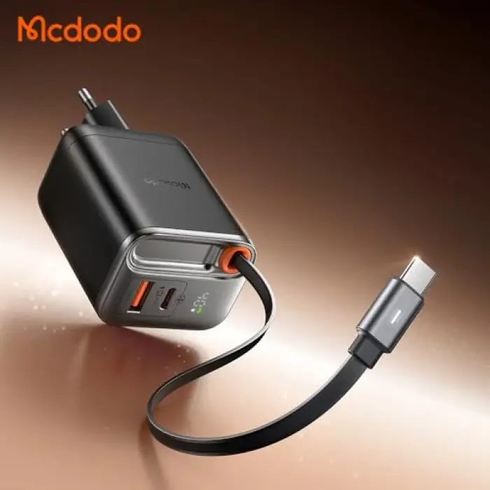 CH-4281 40W GaN Type-C Kablolu Hızlı Şarj Adaptörü