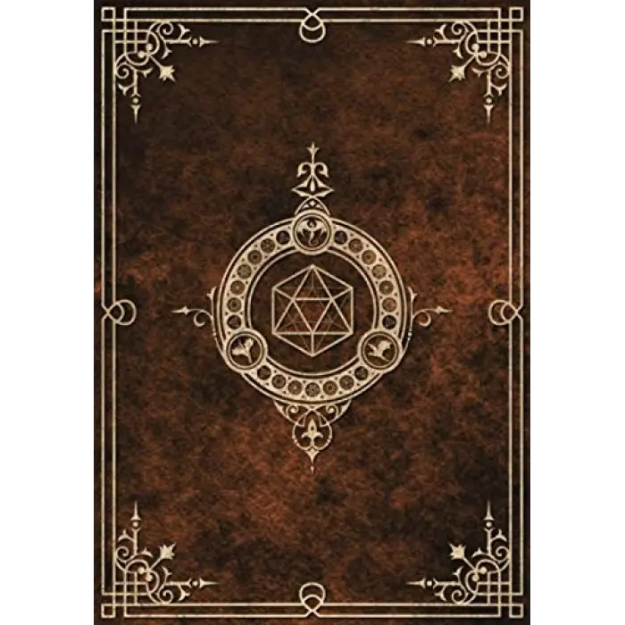 Character Journal: Five Detailed 5e Character Sheets; Lined And Graph Pages For Note-Taking, Spell Sheets And More (Dirty Orange)