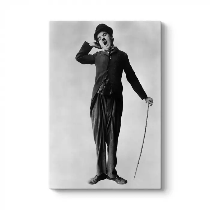 Charlie Chaplin Dikey Tablo 30 x 45