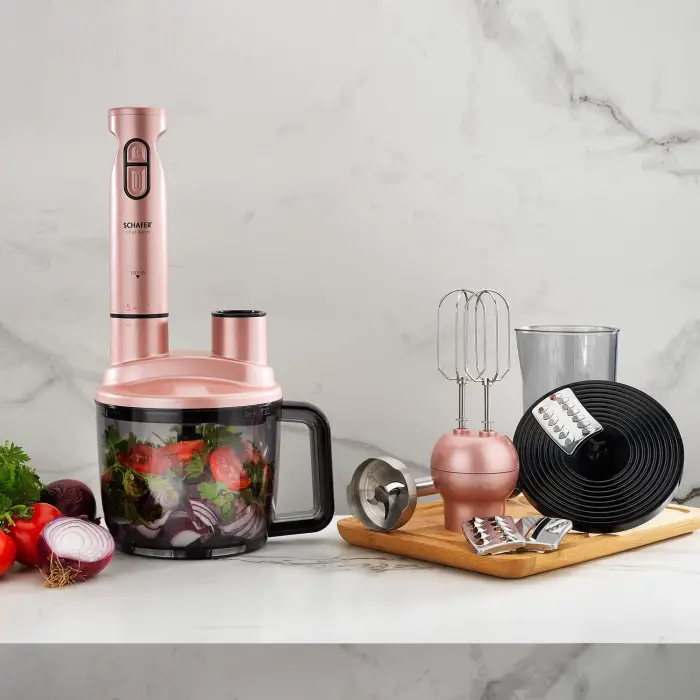 Chef Blend Mega Blender Set, Rosegold