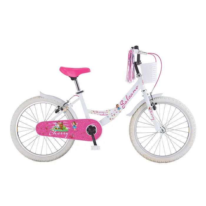 Cherry 20 Pembe/Beyaz Bisiklet