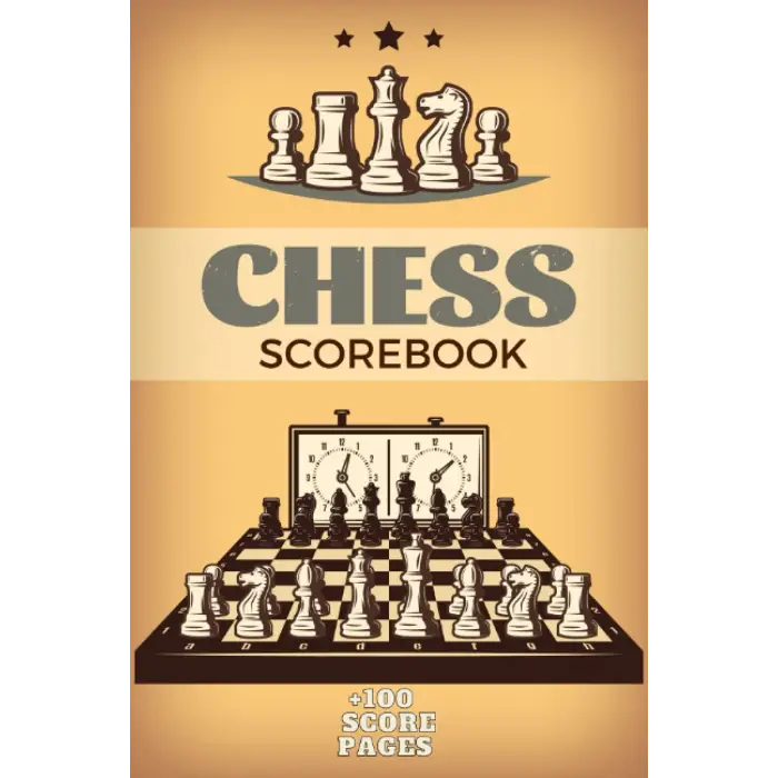 Chess Scorebook: score sheet to track your move and keep record your game analyse,score notebook,chess log book,chess workbook,chess scoresheet,+100 page