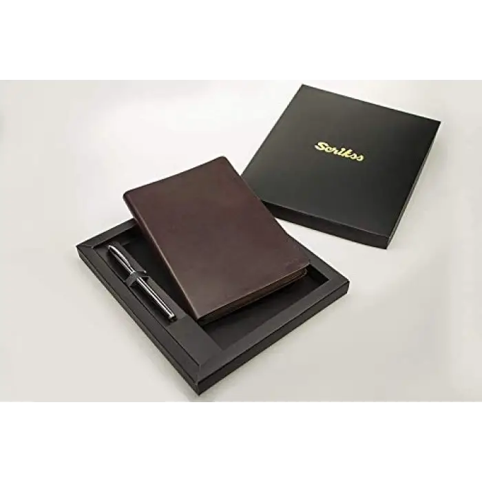 Chester Defter Ve Kalem Set Siyah A5