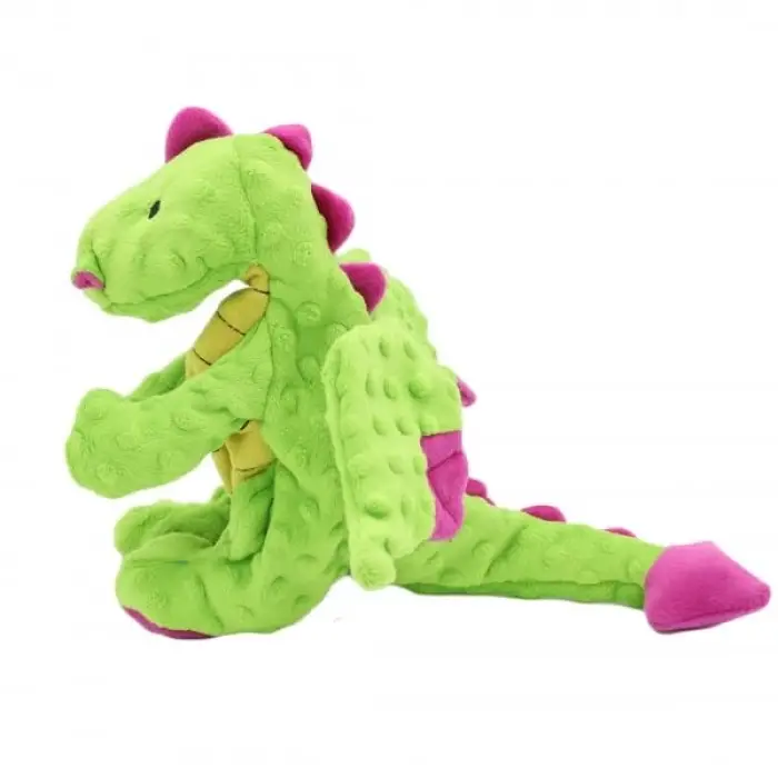 Chew-It! Koyu Yeşil Ejderha 35 Cm Köpek Oyuncağı (Sesli)