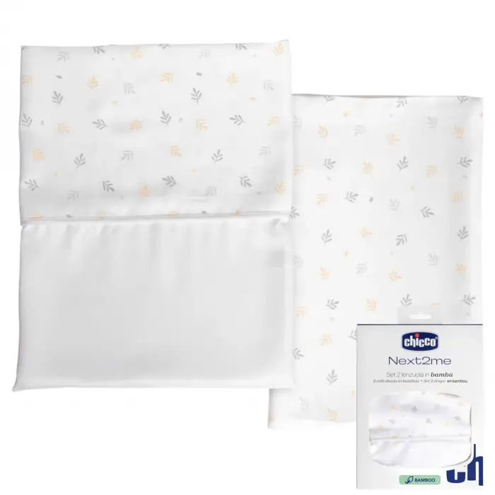 Chicco Çarşaf Seti Bambu U&D N2M Foliage