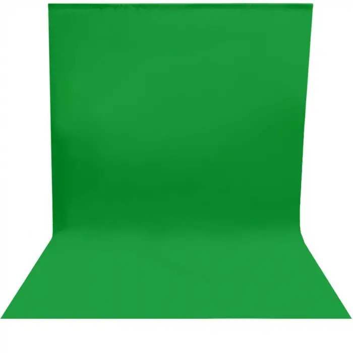 Chromakey yeşil fon perde 3 x 6 m